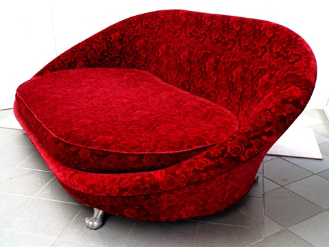 Bretz Rosenstoff Sofa bretz sofa rosenstoff pool schlafsofa g2953 4