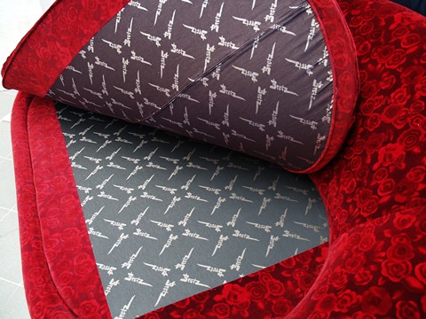 Bretz Rosenstoff Sofa bretz sofa rosenstoff pool schlafsofa g2953 9