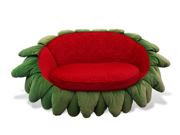 Bretz Sofa Pool rot grün Designklassiker Sunny 1 bretz sofa rot gruen g2551 2