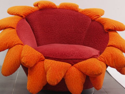 Bretz sofa designklassiker lounge pool ufo sunny rot orange leo