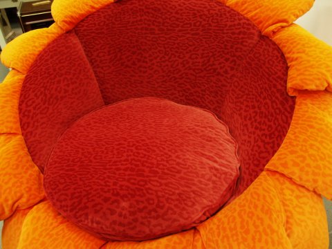 Bretz sofa designklassiker lounge pool ufo sunny rot orange