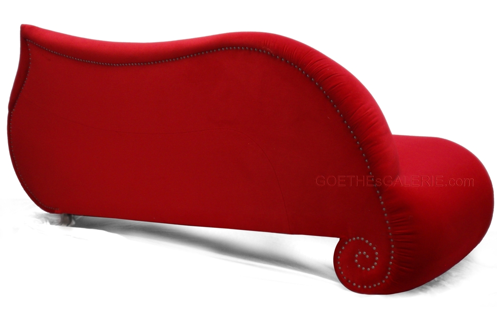 bretz sofa designklassiker gaudi rot glamoursamt samtstoff