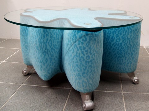 Bretz sofa designklassiker lounge klecks türkis couchtisch