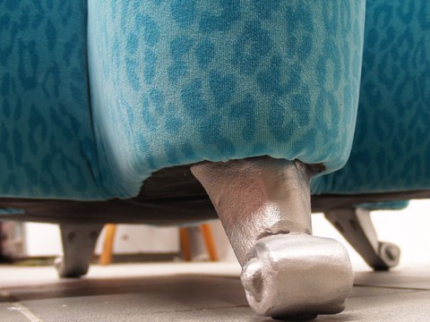 Bretz sofa designklassiker lounge klecks türkis couchtisch