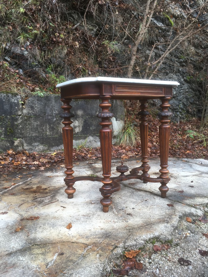 Konsole Historismus Tisch Marmorplatte antik kaufen louis xiv tisch