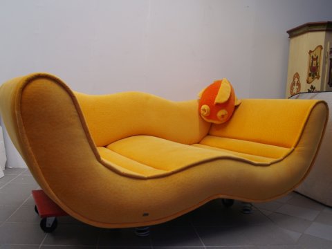 bretz sofa laola hookipa gelb schwarz