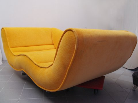 bretz sofa laola hookipa gelb schwarz