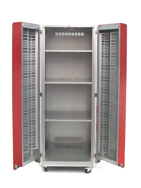 Bretz FAT BOYs Metallschrank 1 Bretz sofa designklassiker metall schrank rot fat boy Computerschrank Gamermöbel