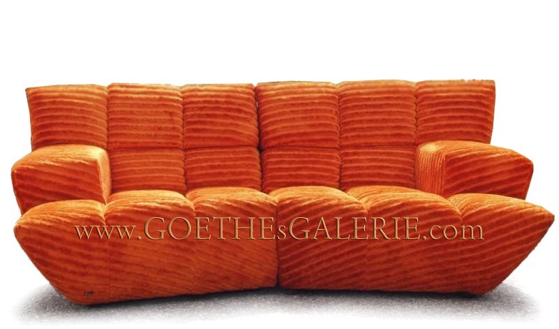 Bretz Sofa Cloud orange gebraucht wie neu