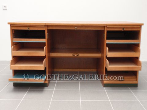 antiker Rollladenschreibtisch