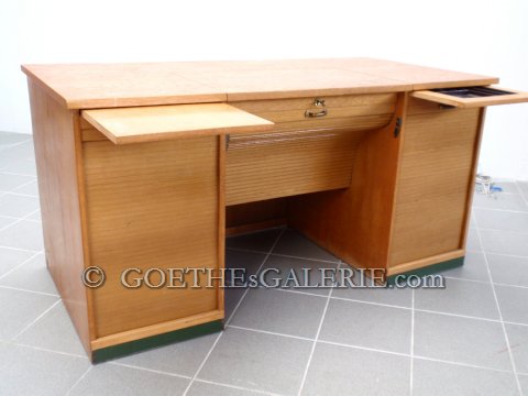 antiker Rollladenschreibtisch