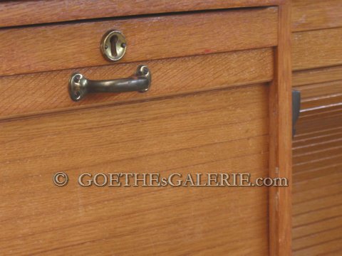 antiker Rollladenschreibtisch