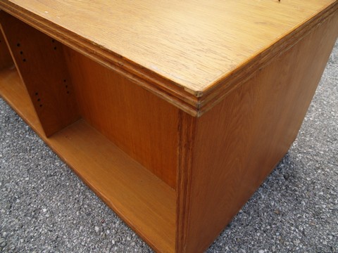 Schreibtisch antik restauriert massivholz Herrenzimmer Möbel Antiquität beschnitzt Rolladen Vintage Midcentury Industrial