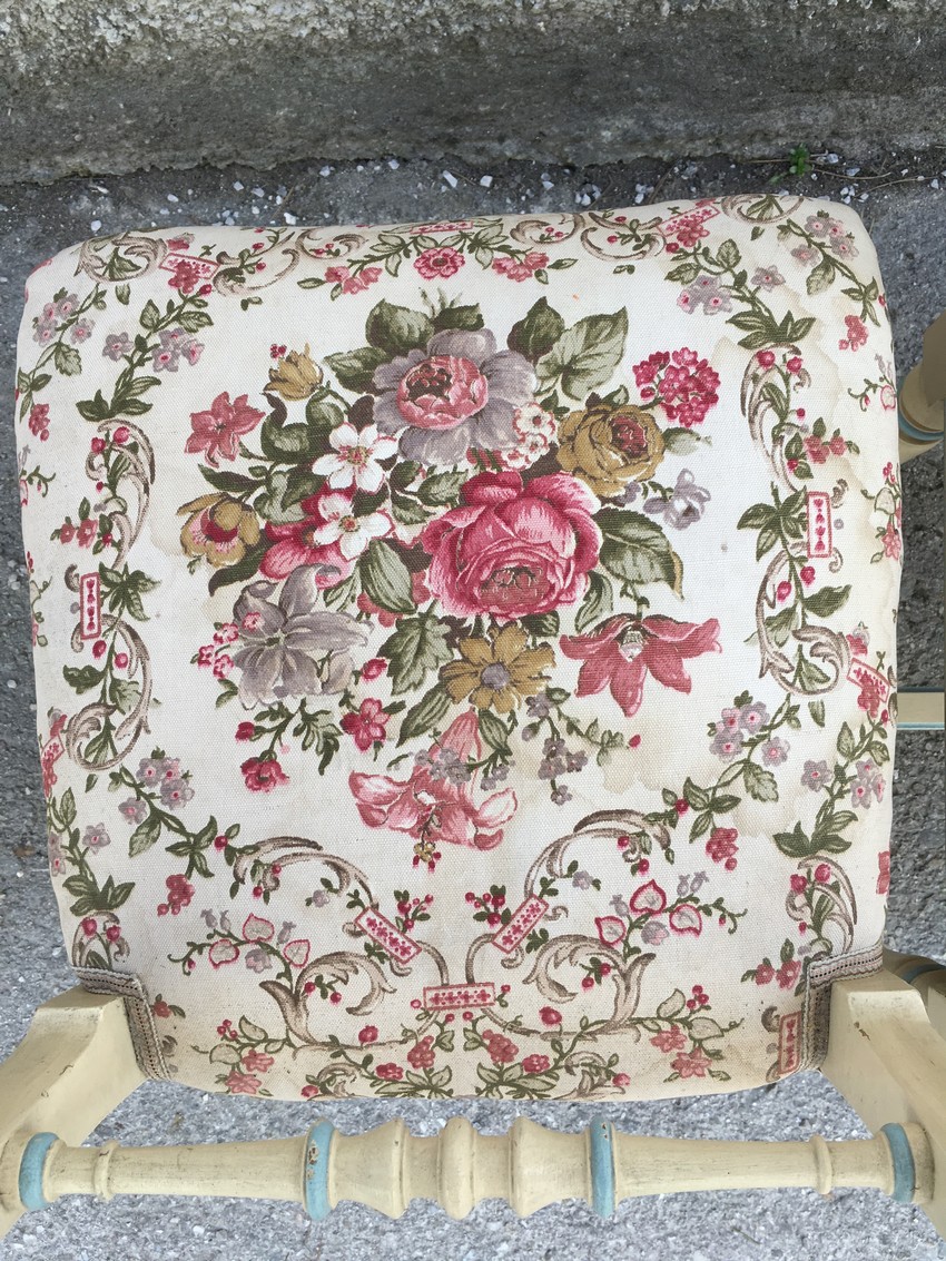 Stühle creme Vintage Jugendstil Gründerzeit antik Shabby Chic