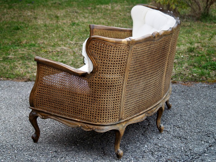 sofa 4583 barock wiener geflecht antik 18