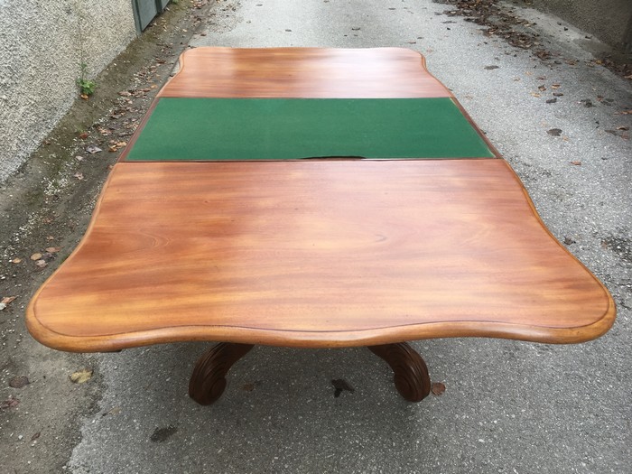 Spieltisch antik Salontisch Antiquität Barock Speisetisch