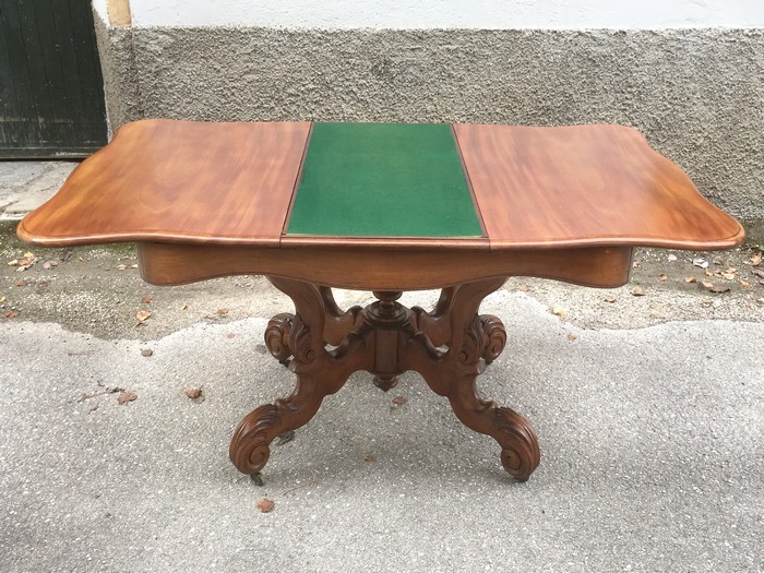 Spieltisch antik Salontisch Antiquität Barock Speisetisch