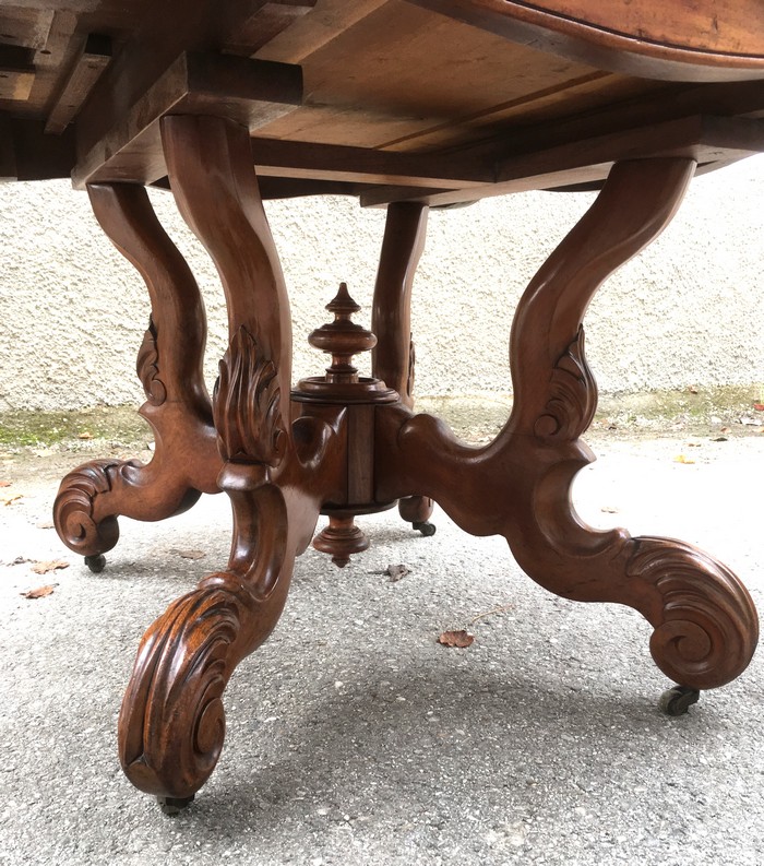 Spieltisch antik Salontisch Antiquität Barock Speisetisch