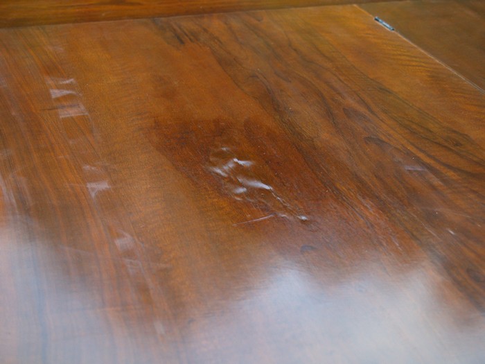 antiker Tisch ausziehbar runder Hotel Speisetisch