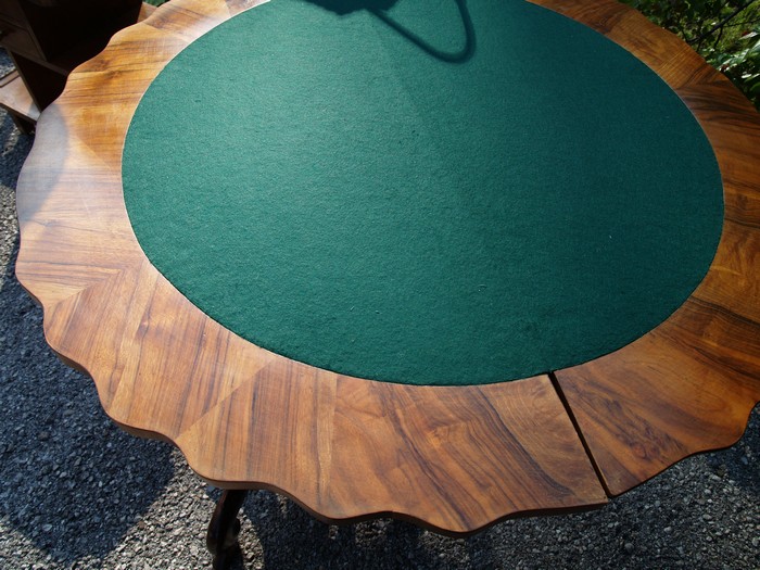 spieltisch antik pokertisch tisch 4346 salontisch tisch spieltisch spaetbiedermeier antik biedermeier ausklappbar 11 01
