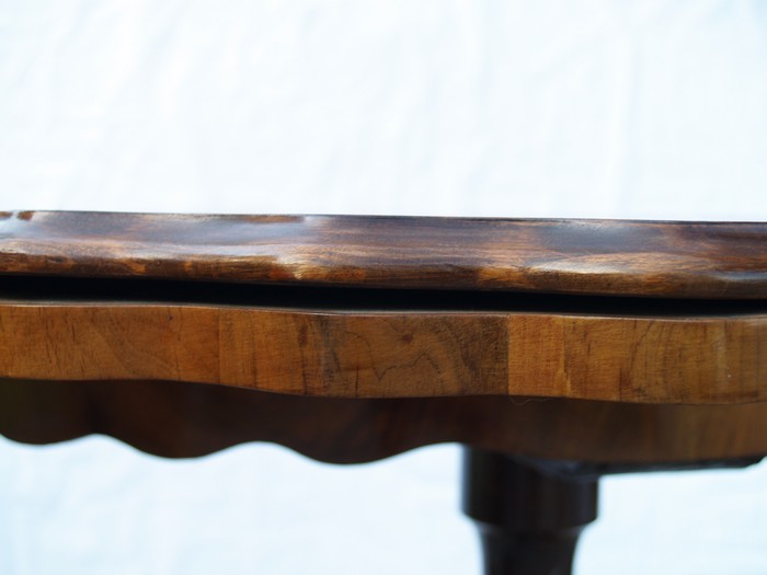 spieltisch antik pokertisch tisch 4346 salontisch tisch spieltisch spaetbiedermeier antik biedermeier ausklappbar 5 01