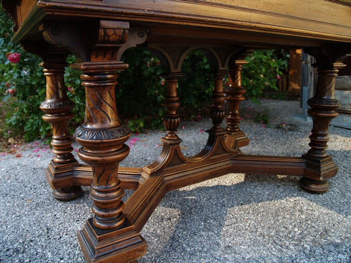 tisch 4400 historismus antik esstisch beschnitzt 10