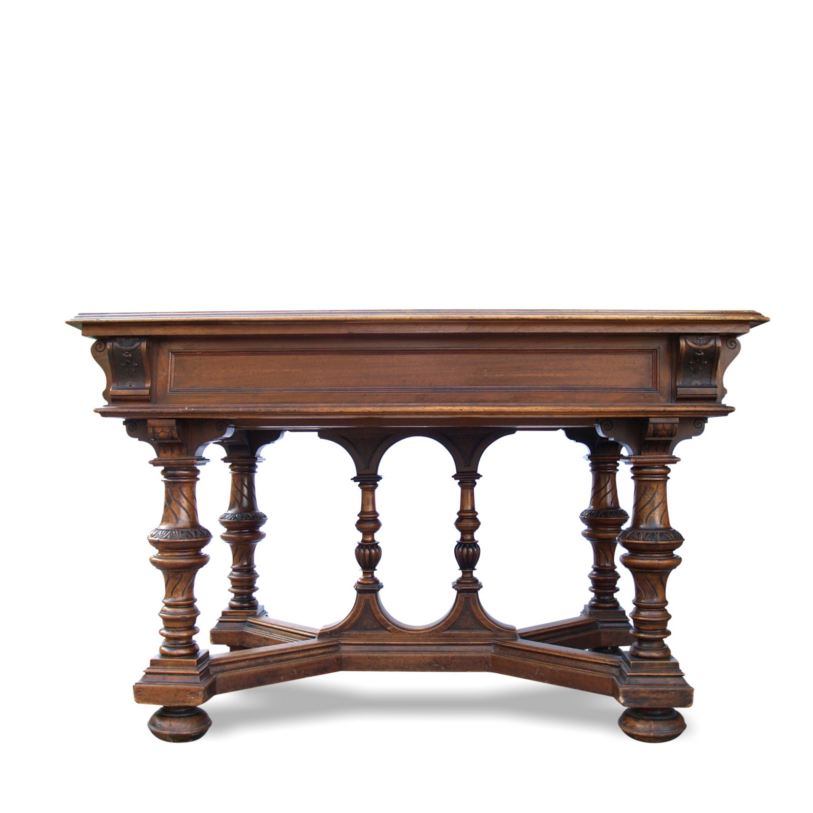 tisch 4400 historismus antik esstisch beschnitzt 1