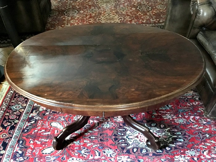 tisch 4625 salontisch biedermeier nuss antik 3