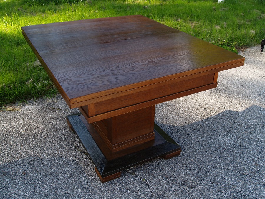 Antiker Tisch Jugendstil ausziehbar art nouveau