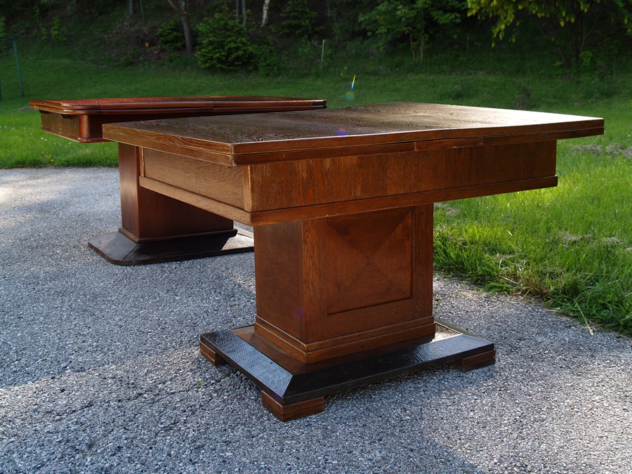 Antiker Tisch Jugendstil ausziehbar art nouveau