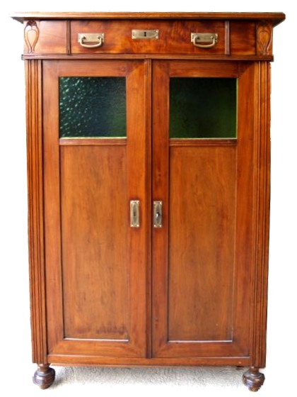 antiker Schrank Jugendstil Vertiko