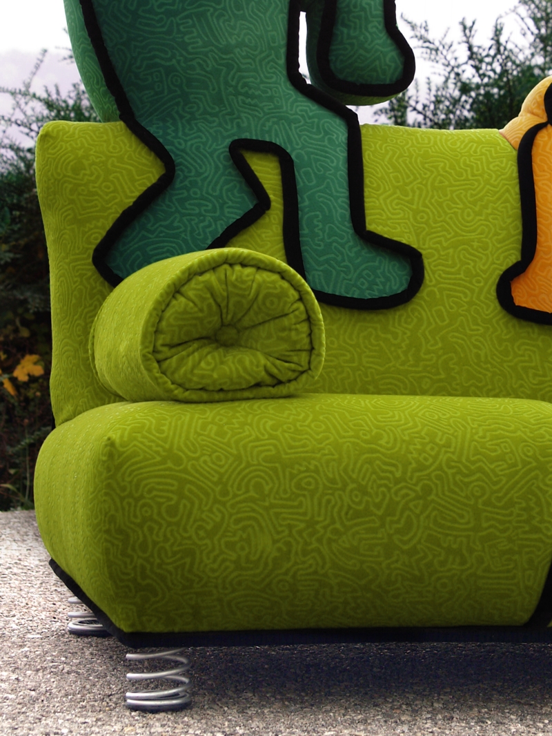 Brezt Sofa Keith Haring Designmöbel