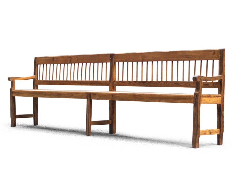 Antike Sitzbank antike Küchenbank Weichholz