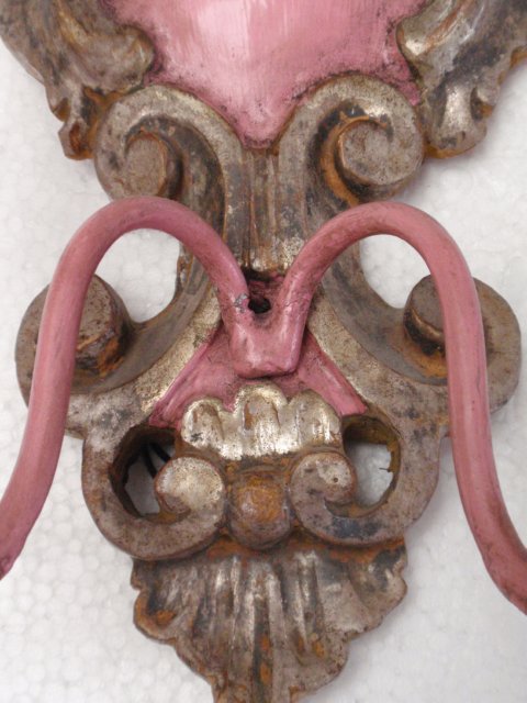 antik wandlampe g2530 rosa barock florentiner 4