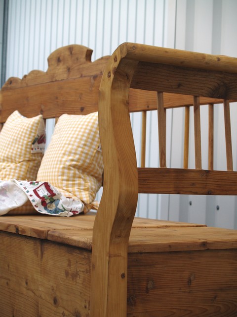 Antike Küchensitzbank Weichholz Antike Küchensitzbank Weichholz