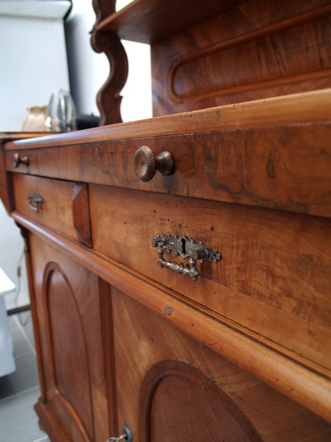 Etagere Möbel antik Anrichte Buffet Schrank Antiquität
