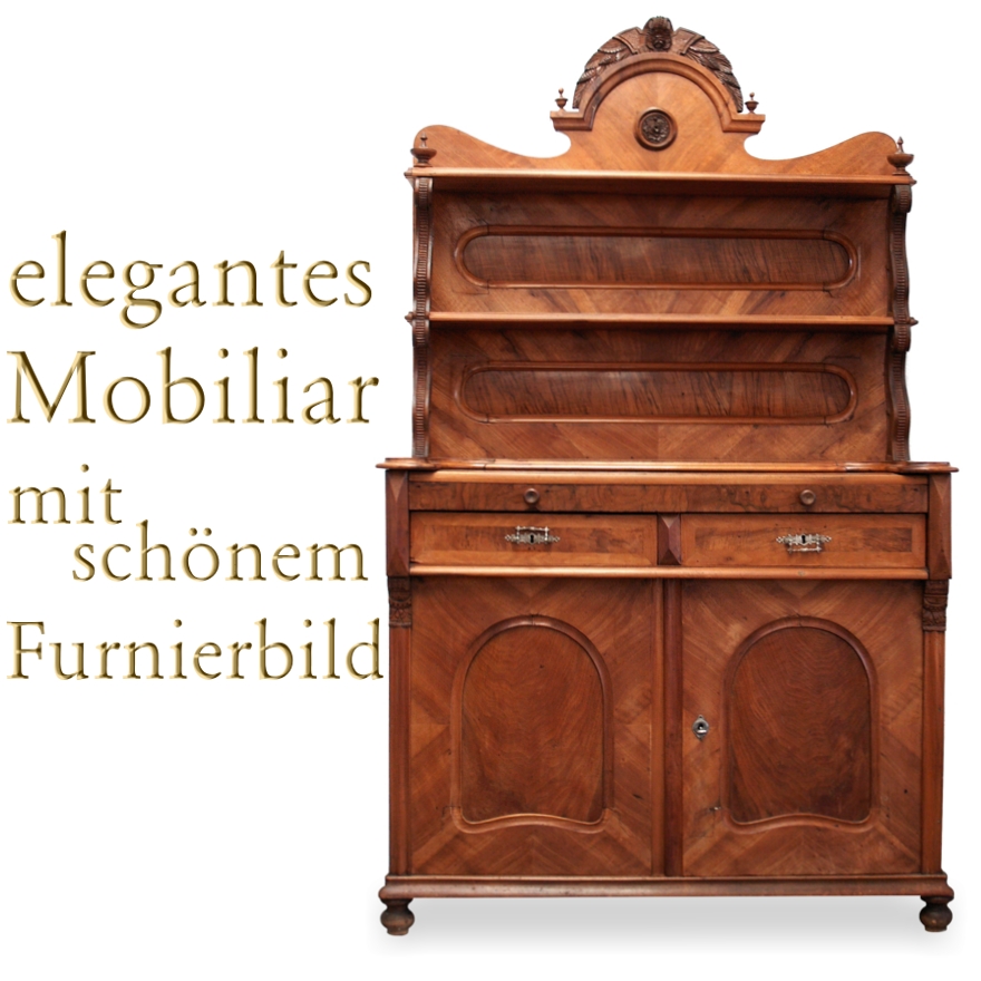 Etagere Möbel antik Anrichte Buffet Schrank Antiquität