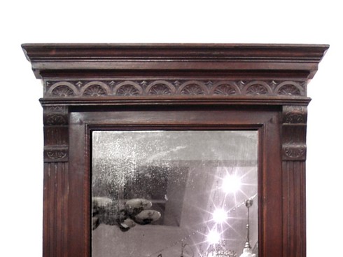 Antike Spiegelkommode Spiegel beschnitzt