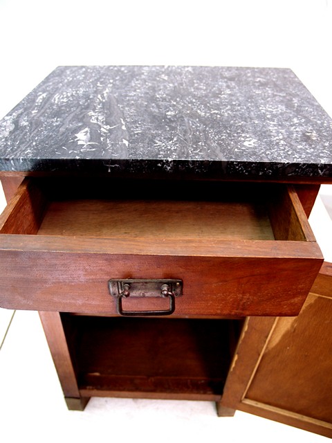 Antike Kommode Jugendstil Nussholz