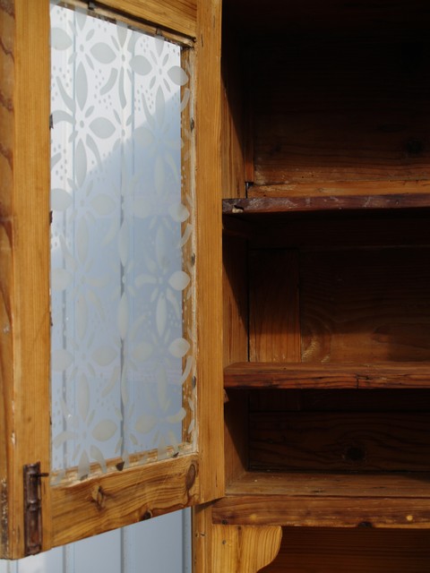 antiker Bauernmöbel Schrank Küchenschrank Bauernschrank Massivholz