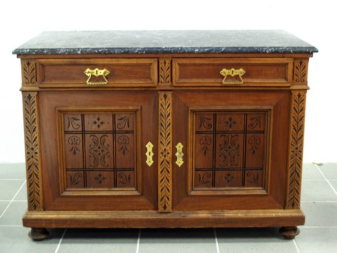 antike Kommode Historismus Marmorplatte antike Kommode Historismus Marmorplatte