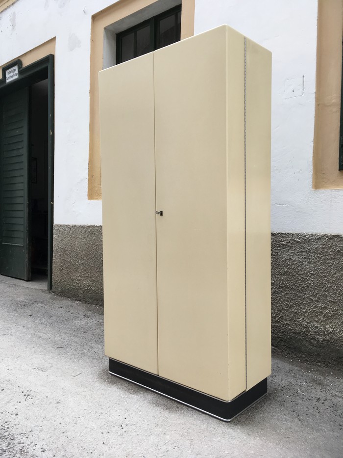 apothekerschrank 4562 schrank aufklappbar vintage retro creme arztschrank 8