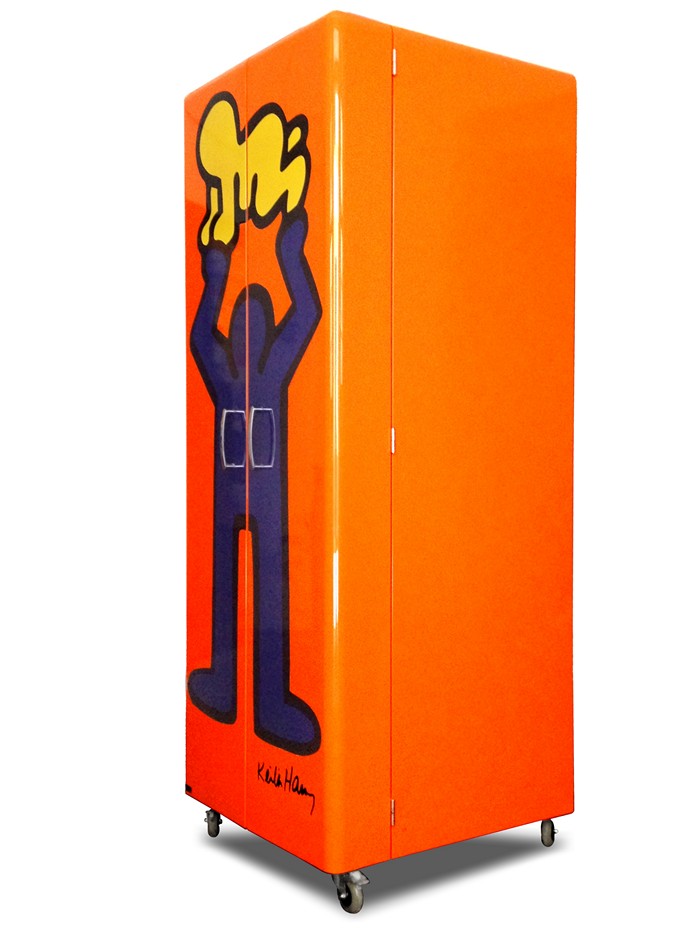 Brezt Metallschrank Keith Haring Retro Design 5 bretz g3290 metallschrank keith haring 4