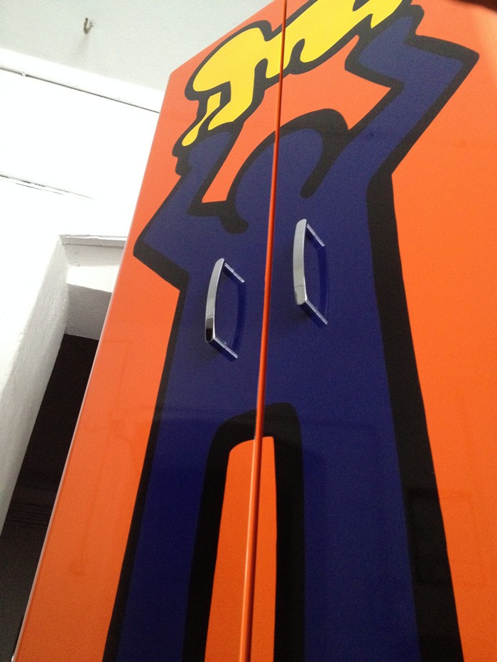 Brezt Metallschrank Keith Haring Retro Design 1 bretz g3290 metallschrank keith haring 7