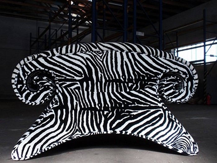 Bretz Mammut Sofa Zebra Stuhl Sessel