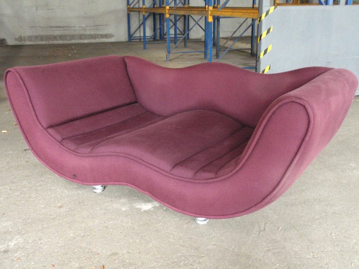 Bretz Hookipa Laola Sofa beere rot rosa