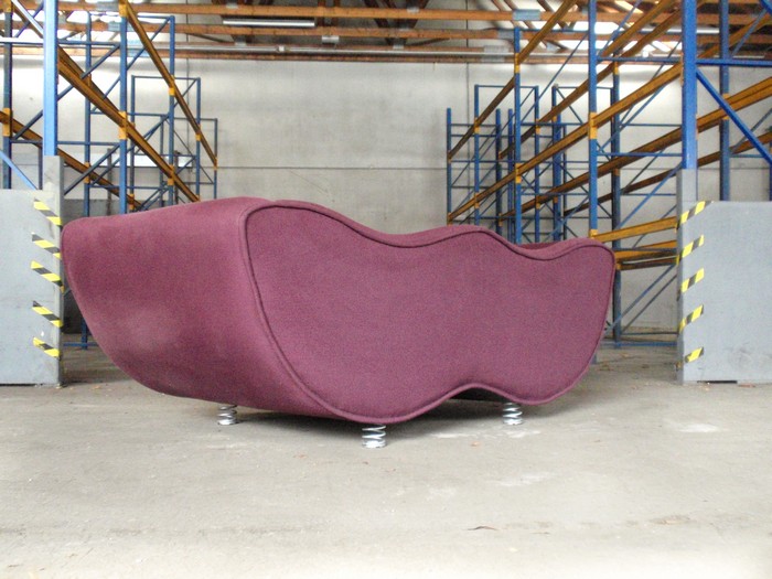 Bretz Hookipa Laola Sofa beere rot rosa