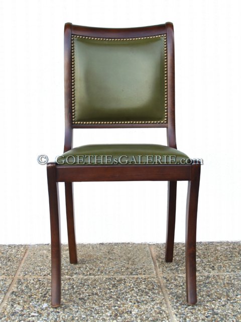 chesterfield sofa leder clubsessel fauteul braun rot grün antik stuhl