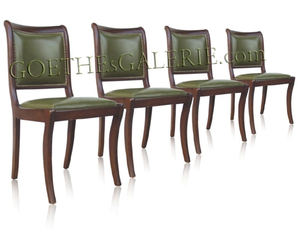 chesterfield sofa leder clubsessel fauteul braun rot grün antik stuhl