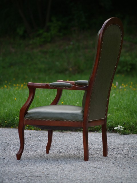 chesterfield sofa leder clubsessel fauteul braun rot grün antik stuhl